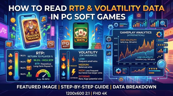 Cara Membaca Data RTP dan Volatilitas pada Game PG Soft